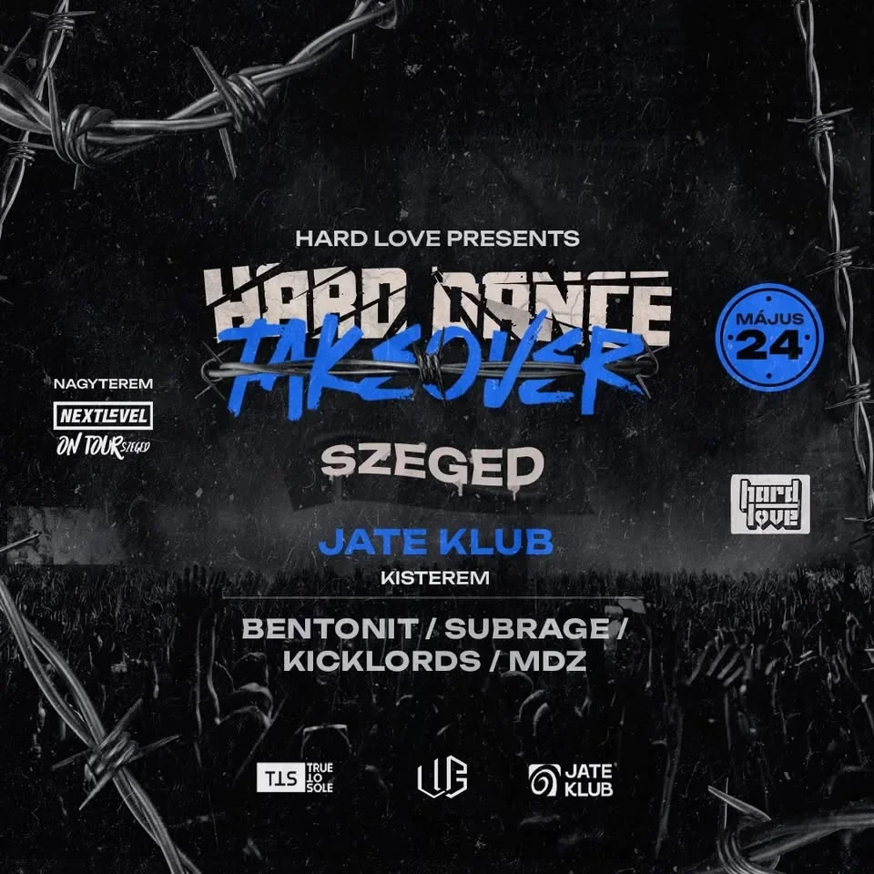 Hard Love: Hard Dance Takeover I SZEGED event artwork