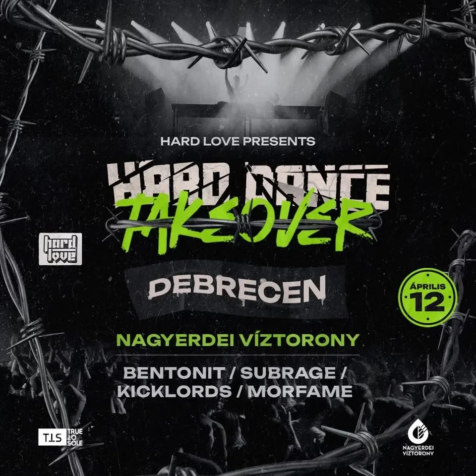 Hard Love: Hard Dance Takeover I DEBRECEN event artwork