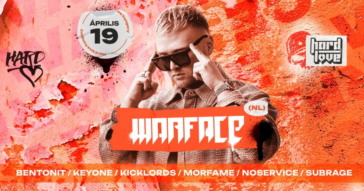 Hard Love presents: Warface (NL) event artwork