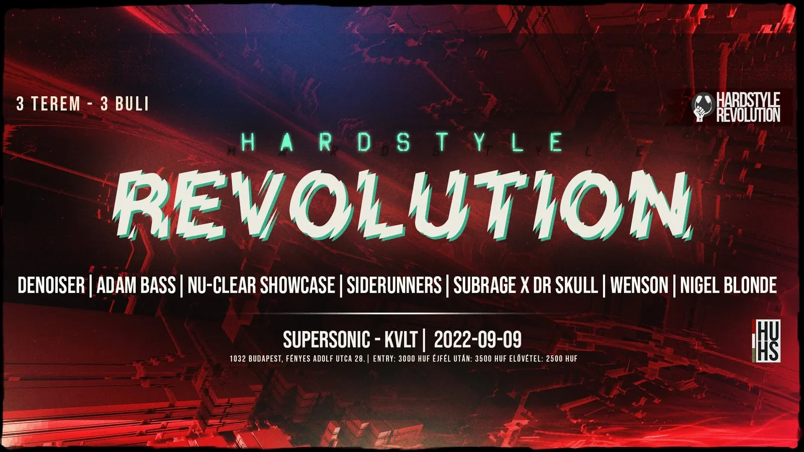 Hardstyle Revolution event artwork