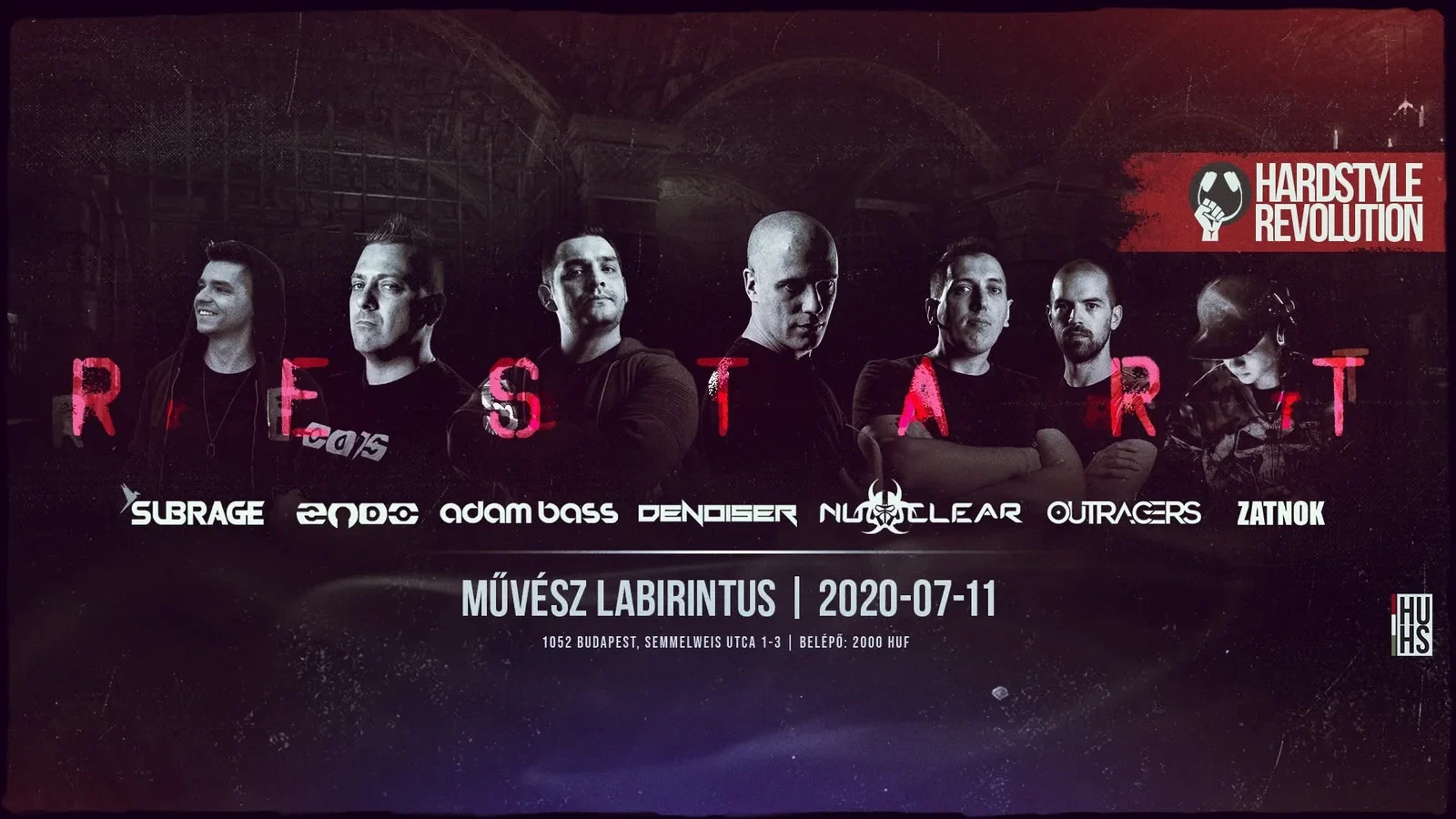 Hardstyle Revolution - Restart event artwork