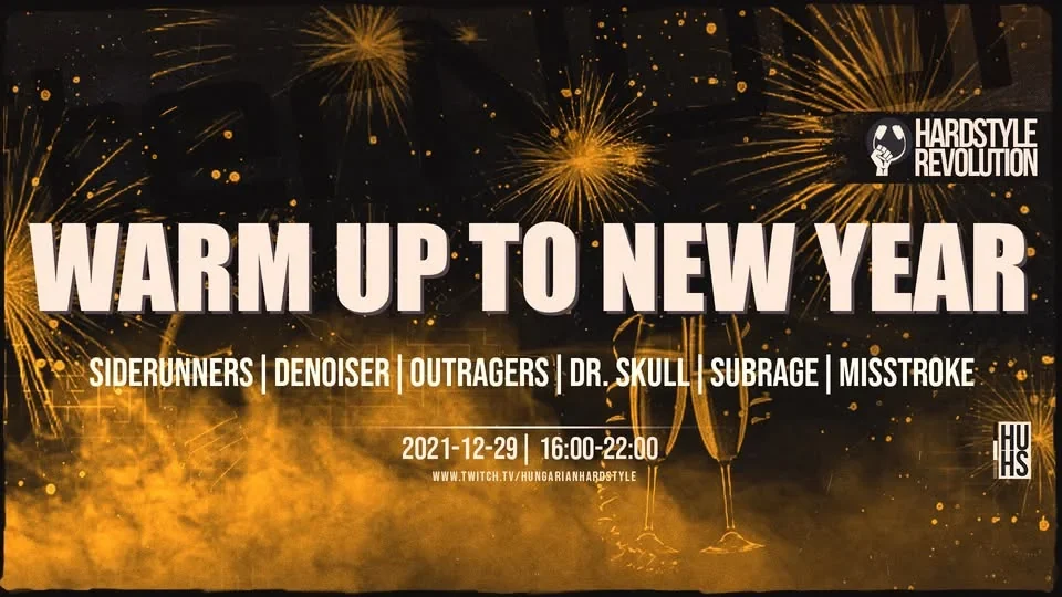 Hardstyle Revolution: Warm-Up to New Year Livestream event artwork