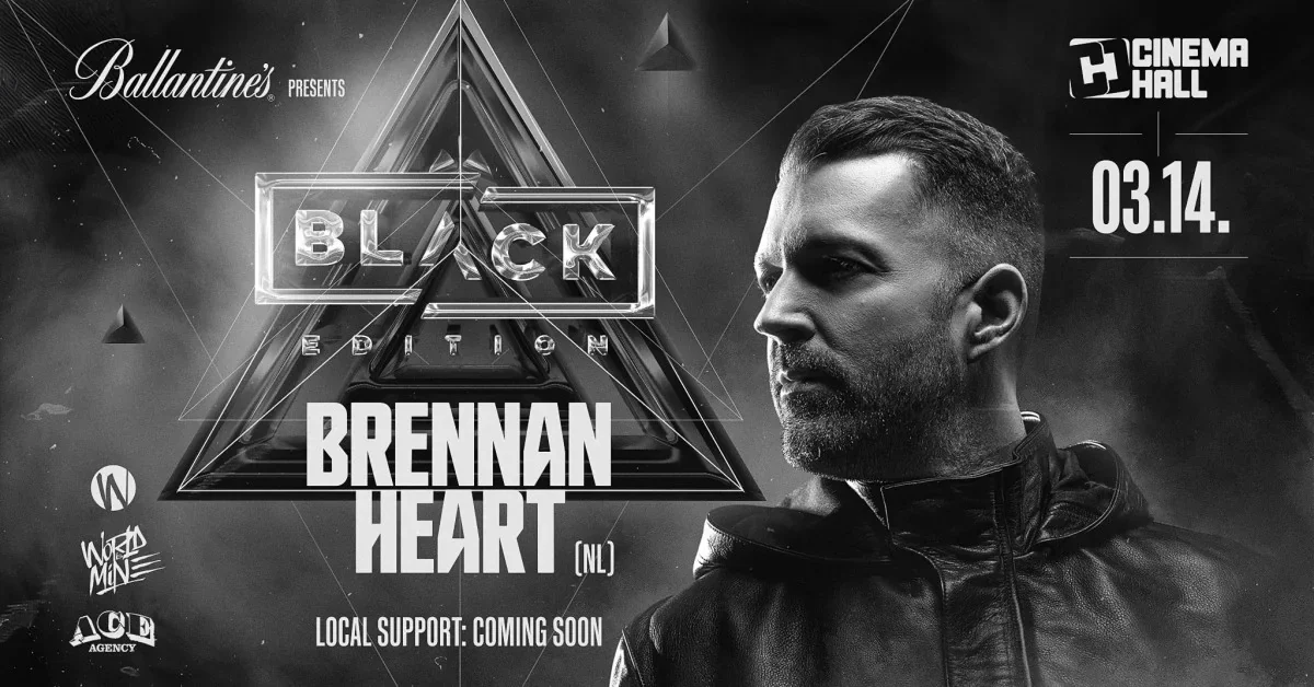 BLACK Edition: Brennan Heart (NL) event artwork