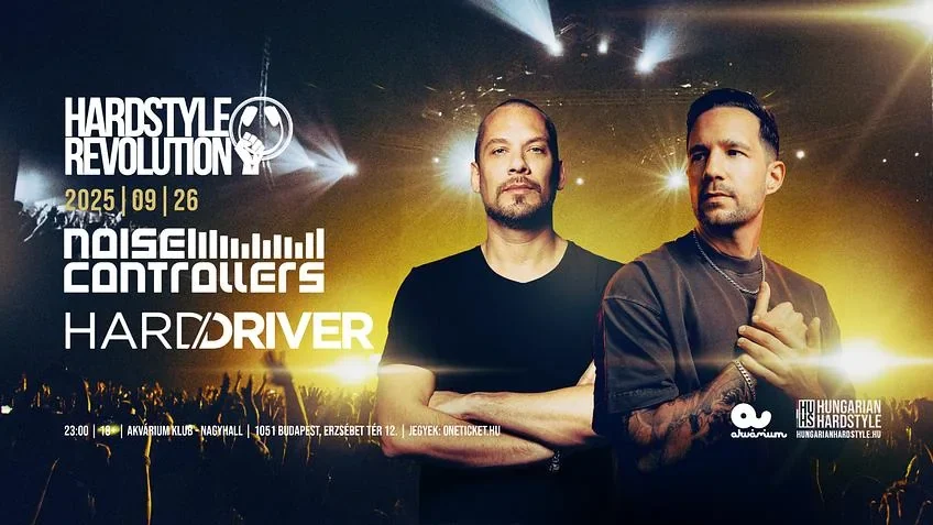 Hardstyle Revolution: Noisecontrollers & Hard Driver (NL) event artwork