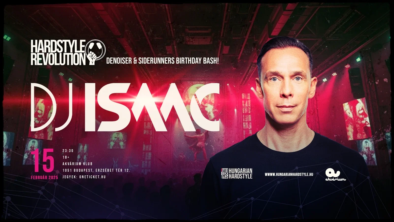 Hardstyle Revolution: Isaac (NL) event artwork
