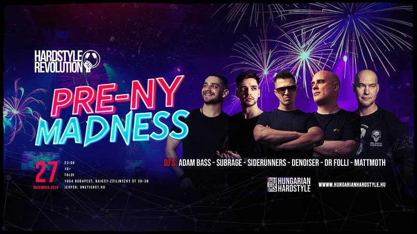Hardstyle Revolution: Pre-NYE Madness event artwork