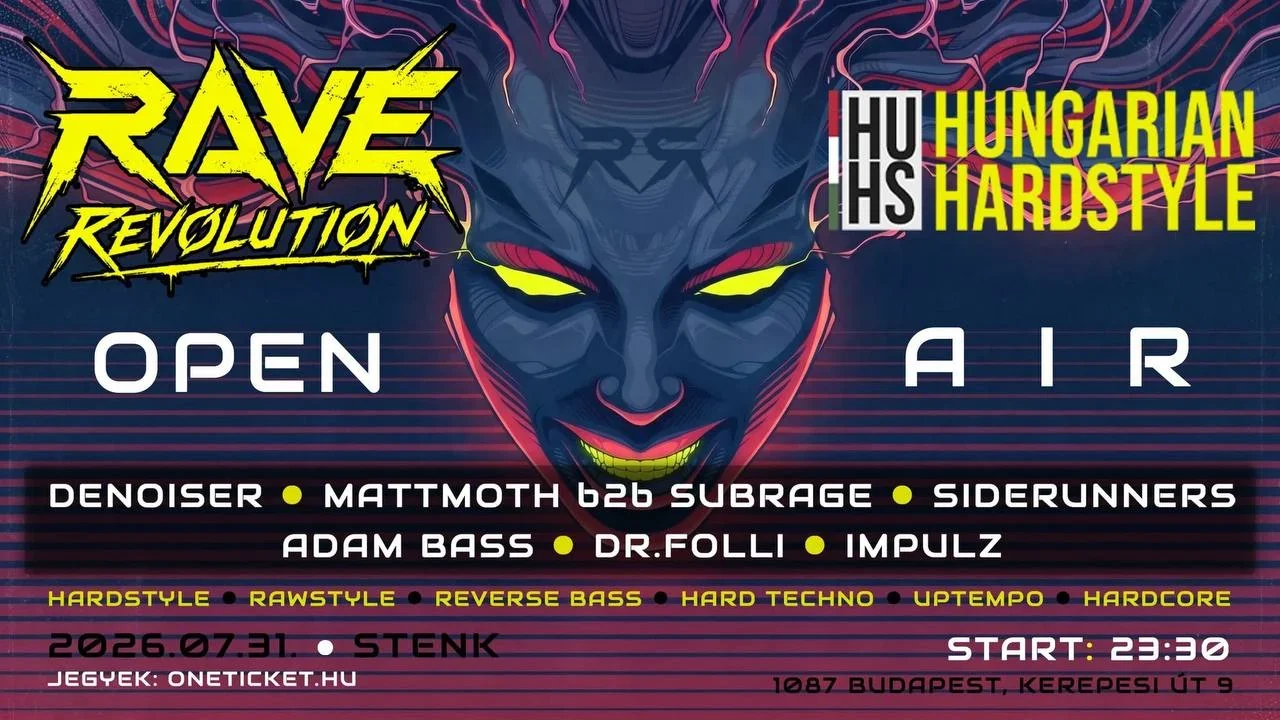 Rave Revolution event artwork